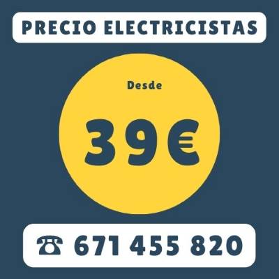 ¿Cuánto supone la hora de los electricistas 24 horas en Pego